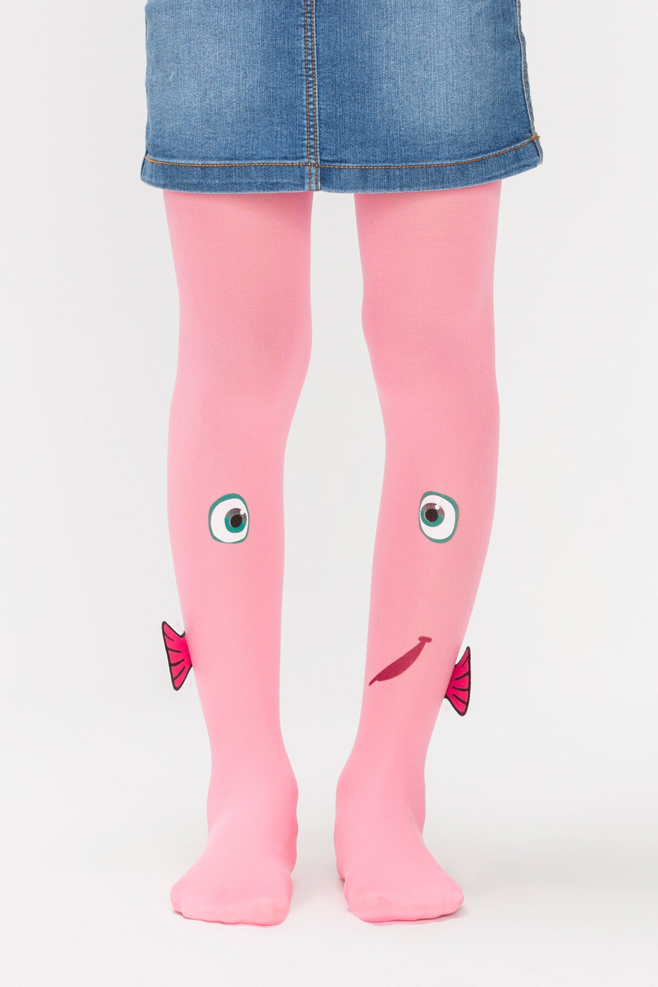 جوراب شلواری سه بعدی دخترانه پنتی‌ Fish 